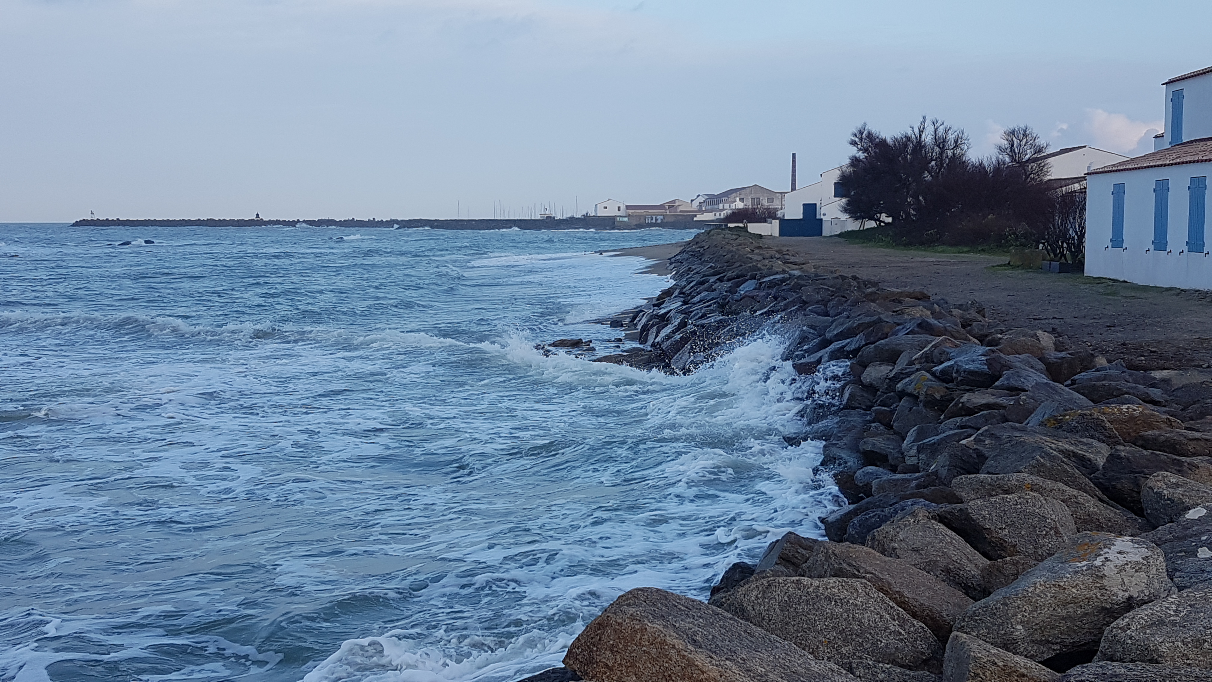 Quartier des Bossilles par coefficient de 110 - île d'Yeu