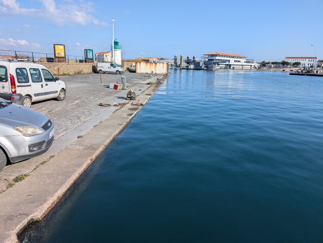 Marée d'équinoxe 2024 à Port Joinville