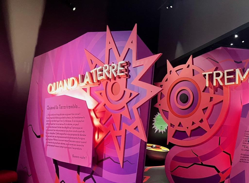 expo quand la Terre tremble à Rennes